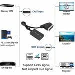 SCART to HDMI Converter Cable SCART > HDMI Video Adapter For JVC Tv 