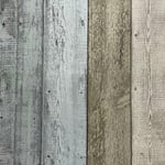 Arthouse Painted Wooden Planks Wood Panels Wallpaper Blue And Neutral 904008