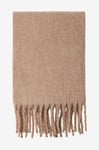 Only - Halsduk onlBea Wool Fringe Scarf - Beige