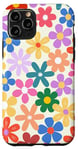 Coque pour iPhone 11 Pro Housse de protection pour téléphone Motif floral botanique printanier