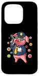 iPhone 15 Pro Pig Cop Fun Police Officer Doughnut Distrust Law Enforcement Case