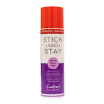 Stick & Stay Permanent Adhesive Spray for Papercraft (250ml) - Perfect for Papercraft Applications - Repositionable for 2 Minutes - by Crafter’s Companion