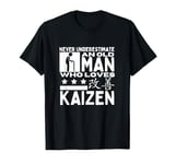 Kaizen Coach Never Underestimate An Old Man Who Loves Kaizen T-Shirt