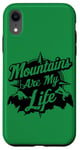 Coque pour iPhone XR Aventure en montagne, nature, randonnée, camping, paysage, extérieur