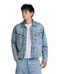 G-STAR RAW Dakota Selvedge Jacket Jackets Homme, Bleu (sun faded cloudburst D23593-D536-G339), S