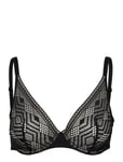 Ondine Covering Underwired Bra Black Passionata