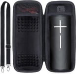 Dur Étui Housse Cas Compatible avec Ultimate Ears MEGABOOM 4 /MEGABOOM 3 Enceinte Bluetooth Portable (Noir)