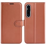 Komfortabel Sony Xperia 1 V etui - Brunt