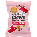 The Organic Crave Veganska proteinchips med sweet chili Ø - 75 g