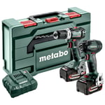 METABO Pack perceuse visseuse + visseuse à choc 18V 4Ah - 685183000