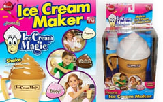 Ice Cream Cream Maker Set As Seen On Tv Freezer Ice Lolly Pop Mould Maker Kids