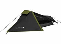 Highlander Blackthorn 1 Man Tent Lightweight Solo Backpacking Camping Black