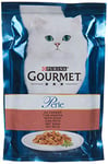 PURINA GOURMET Perle Lot de 12 Paquets de 8 sachets de 85 g de Nourriture pour Chat - 96 portions