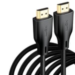 HDMI-kabel HDMI 2.1 8K 60Hz 4K 120Hz, kompatibel med PS5/4 Laptop DVD