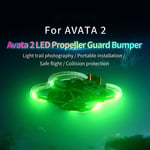 For DJI Avata2 Propeller Illuminated Bumper Ring Charging Guard Ring Protector