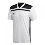 Adidas Men Regista 18 Jsy T-Shirt - White/Black, X-Small