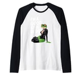 Frog I'm A Good Girl Daddy Stuff Cute Frog Things Raglan Baseball Tee