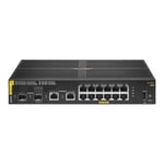 ARUBA HPE Aruba 6100 12G Class4 PoE 2G/2SFP+ 139W Switch - Commutateur Géré 12 x 10/100/1000 (PoE+) + 2 1 Gigabit / 10 SFP+ 1000Base-T Montable sur rack PoE+ (139 W)