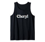 Cheryl Name Custom Flower Personalized Botanical Women Tank Top