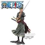 ONE PIECE FIGURINE RORONOA ZORO CREATOR X CREATOR  20 cm  BANPRESTO