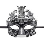 Maskeradmask för män - Romersk grekisk mytologisk venetiansk mask Halloween Cosplay Mardi Gras