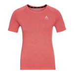 Odlo Blackcomb Ceramicool T-Shirt Short Sleeve Crew Neck Femme Saumon