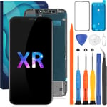 Pour Iphone Xr Ecran Remplacement D'écran Xr Lcd Pour Ecran Iphone Xr Complet Tactile Verre A1984 Digitizer Sensor Assembly Kits A2105, A2107, A2108, A2106 (Incell, Noir)