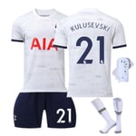 23-24 Tottenham tröja nr 10 Kane nr 9 Richarlison tröja dräkt NO.21 KULUSEVSKI M