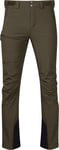 Bergans Men's Breheimen Softshell Pants Dark Green Mud, L