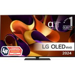 LG 65'' OLED evo G4 – 4K TV jalustalla