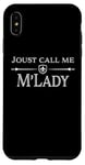 Coque pour iPhone XS Max Costume de fête de la Renaissance My Lady Joust Larp