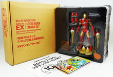 Marvel - Kaiyodo Revoltech - Iron Man Mark IV (Figure-Oh Exclusive)- Sci-Fi Revo