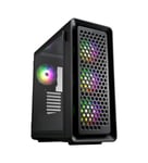 Boitier PC Grand Tour ATX FSP CUT593P RGB avec panneau vitré - Noir