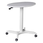 FTFTO Home Accessories Dining Tables Computer Tables Bedside Tables Mobile Laptop Table Standing Mobile Laptop Cart Height Adjustable Sit-Stand Mobile Laptop Computer Desks Cart Podium