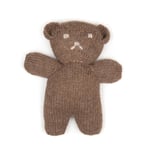 HUTTEliHUT BALOO bear alpaca wool 19 cm - brown