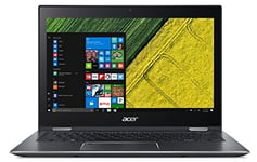 Acer Spin 5 SP513-52N-53HQ 13.3-Inch Notebook - (Steel Grey) (Intel Core i5-8250U, 8 GB RAM, 256 GB SSD, Intel UHD Graphics 620, Windows 10 Home)