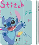 Stitch ? Coque Pour Ipad 2020, Matériau Tpu, Résistant Aux Chocs, Réglage Automatique De L'angle De Veille/Réveil, Jolie Housse De Protection Transparente, 10.2 Pouces