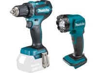 Makita Makita.Zes.Combo 18V Dlx2349j (Ddf485 + Dml815) 3X3.0Ah Mdlx2349j Power Tool Set