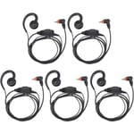 Casque RISENKE pour Motorola SL300,SL7550,SL7580,SL7590,SL4000,SL1k,SL1m écouteur talkie-walkie,1pin,forme G avec micro PTT - Type 5 PCS