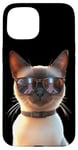 iPhone 15 Siamese Cat Kitten Cat Lover Cat Mom Dad Cute Siamese Cats Case