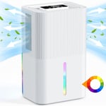 Dehumidifiers for Home, 2700ml Dehumidifier for Bathroom - Quiet & Portable Air