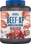 Applied Nutrition Beef XP - Clear Hydrolysed Beef Protein Isolate, Fruit Juice Style, Dairy Free Beef Protein Powder, Lactose Free, Zero Sugar, Low Fat, 1.8kg - 60 Servings (Cherry & Apple)