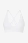 Aim'n - Bh-topp Shape Seamless Cross Back Bra - Vit