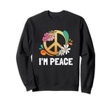 I come in peace im peace couples Sweatshirt