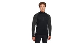 Haut 1 2 zip nike running division noir homme