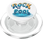 Awesome and Vibrant Rock the Pool Statement Costume PopSockets PopGrip for MagSafe