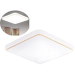 Einemgeld - plafonnier Led Hote , Plafonnier Led 12W pour salon, chambre, cuisine, couloir, blanc froid, plafonnier Led carré,