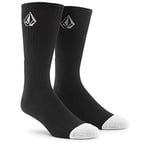 Volcom Men FULL STONE Socks - Black, Size 3P