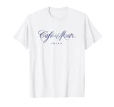 Café del Mar Classic White Text Logo T-Shirt