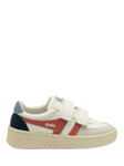 Gola Grandslam Trident Kids' Trainers, White/Clay/Iceberg